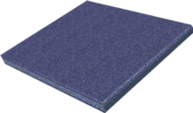 Резиновая плитка 500x500x40 мм, сиреневая